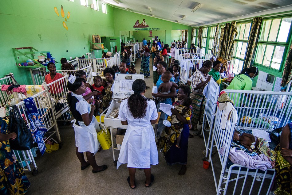 Low-resource hospital ward